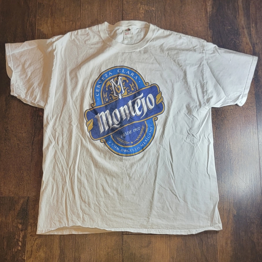 Montejo Cerveza by Fruit Of The Loom, Heavy HD 100% Cotton, Size XL